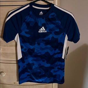 Adidas Blue Camo T-Shirt